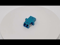 LC Duplex Fiber Optic Adapters OP with Shutter